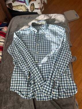 J crew long sleeve shirt size large
